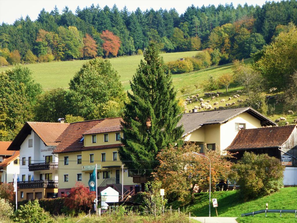 Hotel Gasthof Zur Krone Oberzent المظهر الخارجي الصورة